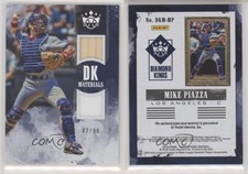 2018 Panini Diamond Kings DK Materials Holo Silver /99 Mike Piazza #DKM-MP HOF