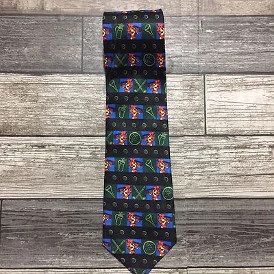 Галстук-тигр Winnie The Pooh Disney для игры в гольф б/у в отличном состоянии! - Изображение 1 из 4