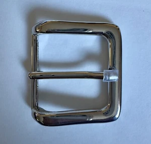 Universal Chrome Belt Buckle Garrison Replacement Fits 1.5” Duty Work Uniform - Picture 1 of 5