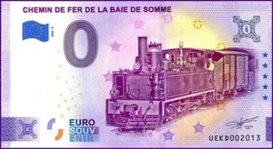 CHEMIN DE FER DE LA BAIE DE SOMME / BILLET 0 € / NULL EURO-SCHEIN / UEKD 2023-5 - Picture 1 of 1