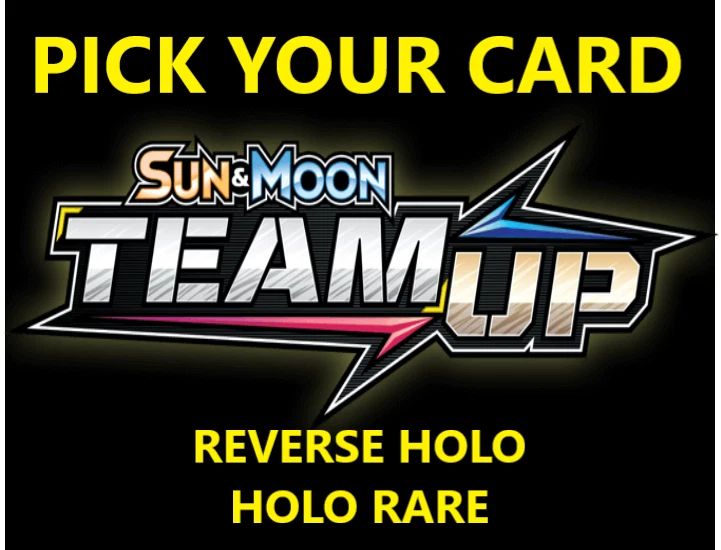 Pokemon Team Up - Reverse Holo / Holo Rare / NM - Image 1 of 1