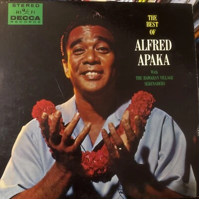 The Best of Alfred Apaka With The Hawaiian Vill Vinyl LP Decca DL 78992 DXB-163 - Image 1 of 4
