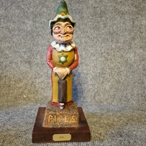 Vintage Holzfigur. Pete Wing "Judy" Punch und Judy. Nummeriert - Bild 1 von 9