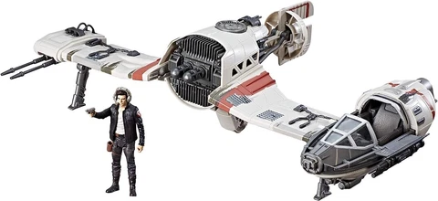 STAR WARS FORCE RESISTANCE SKI SPEEDER & CAPT. POE DAMERON FIG, HASBRO, preowned Cover