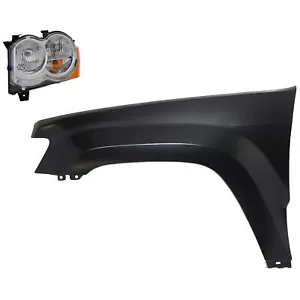 Headlight Assembly for 2008-2009 Jeep Grand Cherokee, Left (Driver) Side, - Foto 1 di 9