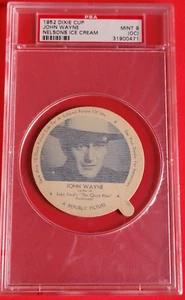 Tarjeta de helado John Wayne "The Duke" 1952 Dixie Cup Nelsons clasificada PSA como nueva 9 - Imagen 1 de 3