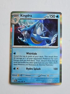 Pokemon Card TCG Kingdra 032/182 Paradox Rift Holo Rare  - FREE SHIPPING - Picture 1 of 2