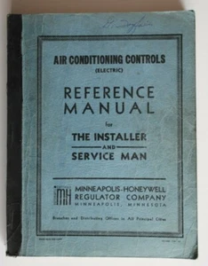 HONEYWELL Co Reference Manual Air conditionning Controls 1950 - English - Photo 1 sur 2