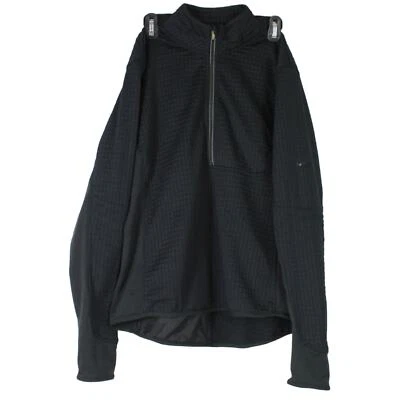 Nike Running Textured Sphere Thermal 1/2 Zip Pullover 3M Reflective Womens L - Image 1 of 4