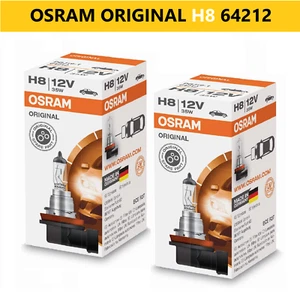 2x Osram H8 Headlight Globe 12V 35W Car Base PGJ19-1 Halogen Bulb Original 64212 - Picture 1 of 4