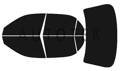 PreCut Window Film Any Tint Shade % VLT For Toyota Corolla 1993-1997（Full Car) - Image 1 of 4