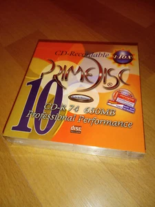 10x PrimeDisc CD-R 74min Cd-Recordable discs - Bild 1 von 3