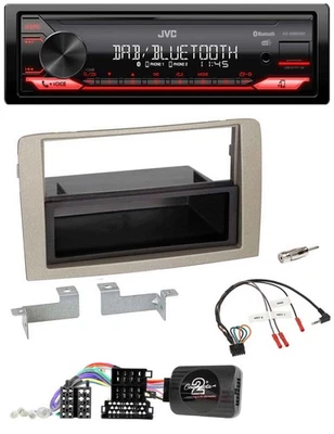 JVC Bluetooth USB DAB Lenkrad Autoradio für Lancia Musa 2004-2012 - Bild 1 von 4