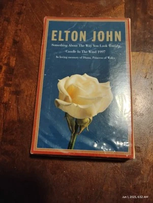 Elton John Candle In The Wind 1997 Princess Diana Tribute Cassette Tape - Image 1 of 4