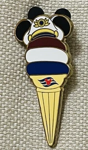 DCL Cruise Line Ice Cream Cone Mystery Captain Mickey Mouse Disney Pin - Picture 1 of 1