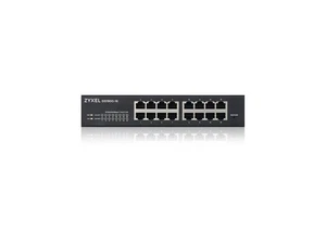 ZyXEL 16-Port Gigabit Smart Managed Switch, Fanless, GS1900-16 Rev 03F - Picture 1 of 5