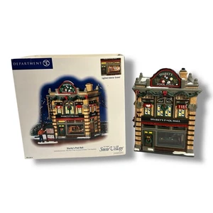 DEPT 56 Snow Village Sharky's Pool Hall 55614 Retired Rarität -siehe Fotos lesen - Bild 1 von 24