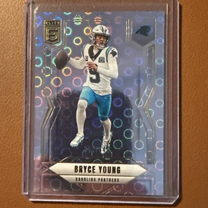 Bryce Young 2025 Donruss Elite Lavender Pyramids /649 - Picture 1 of 3