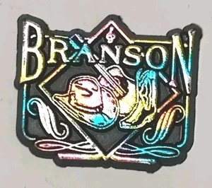 Branson Missouri Refrigerator Magnet Guitar Stetson Hat Cowboy Boot Multi Color - Picture 1 of 4