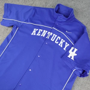 Vintage Kentucky Wildcats Shirt Mens Medium Warm Up Shooting Jacket Nike Elite - Picture 1 of 15