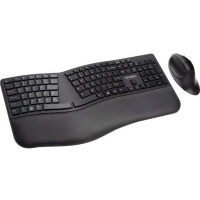 Kensington Pro Fit Ergo Wireless Keyboard and Mouse-Black - Image 1 of 4