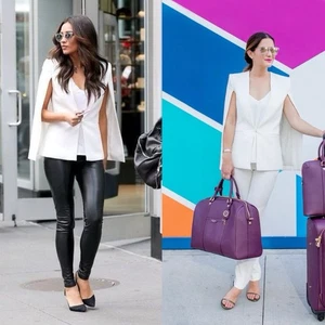 BCBGMaxazria UPAS Off White Cape Damen eleganter Blazer NEU Gr. XS - Bild 1 von 9