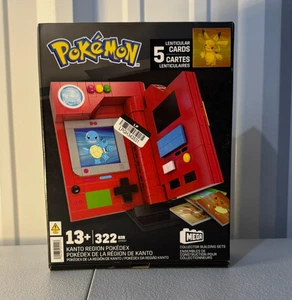 MEGA Pokémon Kanto Region Pokédex Building Kit – 322 pieces for collectors - Picture 1 of 6