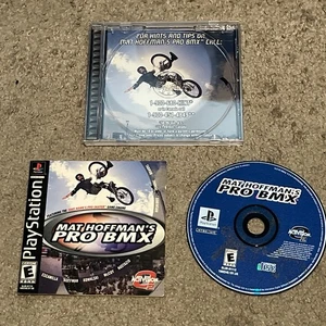 Mat Hoffman's Pro BMX Sony Playstation PS1 Game Complete CIB w/ Manual Reg Card - Picture 1 of 7