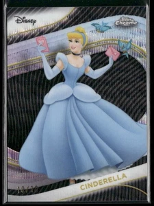 2025 Topps Chrome Disney Cinderella #75 Black Wave Refractor 10/10 Sharp! - Picture 1 of 2