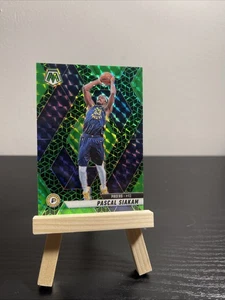 2024-2025 Panini Mosaic Pascal Siakam Green Spectris SSP /5 Indiana Pacers - Picture 1 of 3