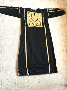 Vintage palästinensisches traditionelles Thobe - handbesticktes Tatreez Kleid - Bild 1 von 20
