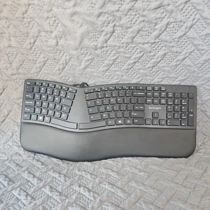 Kensington Pro Fit Ergo Wireless Keyboard Tested Dongle Included - Picture 1 of 6