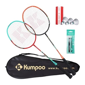 Professional Badminton Rackets Set for Backyards, Complete Badminton Rackets ... - Picture 1 of 7