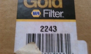 NAPA GOLD 2243 AIR FILTER - Picture 1 of 1