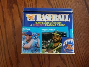 1987 Fleer Tin Update Baseball Karten Set 132 Karten und 22 Sticker - Bild 1 von 2