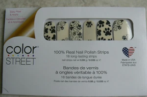 NEW Color Street PARTY PAWS Cats/Dogs 100% Real Nail Polish Strips 16 pc - Picture 1 of 4