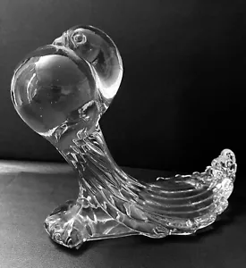Heisey Signed Animal Crystal Figurine: #1 Pouter Pigeon c. 1947 (Royal Hickman) - Picture 1 of 11