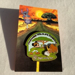 36225 WDW Pin Route 498 Harambe Wildlife Reserve Slider LE350 HTF Disney - Bild 1 von 2