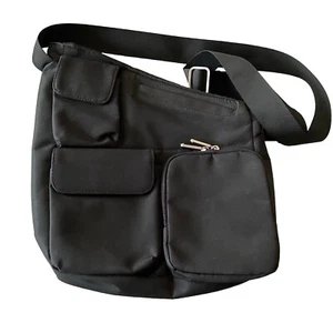 Travelon Woman CrossBody Bag Black Excellent Condition Lightweight Great Storage - Picture 1 of 8