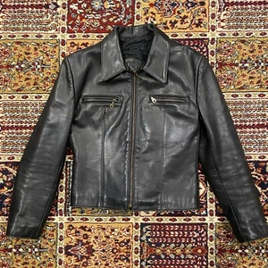 Women's Vintage 90s Rudsak original leather moto jacket - Picture 1 of 7