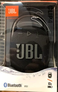 JBL Clip 4 Portable Bluetooth Speaker - Black - Picture 1 of 1