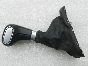 Vokswagen Golf Original Automatic Gear Stick Black Leather DEFEKT! - Picture 1 of 8
