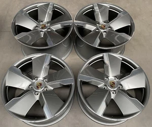 21" Original Porsche Taycan 4S Turbo S EXCLUSIVE Diseño Llantas de Verano Nuevo - Imagen 1 de 9