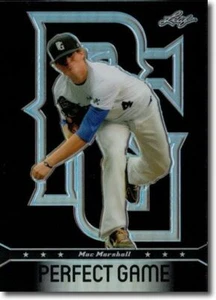 MAC MARSHALL 2013 Leaf Perfect Game Rookie BLACK METAL CHROME REFRACTOR - Picture 1 of 1
