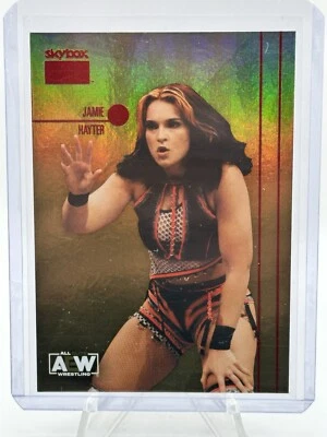 2022 AEW Metal Universe Skybox Premium Gold Jamie Hayter PP-39 All Elite - Image 1 of 2