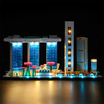 LED Light Kit for LEGOs Singapore Architecture 21057 - Image 1 of 4