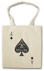 ACE OF SPADES I TORBA Z TKANINY Spade Poker Card Casino Karta Royal Flush Pik As