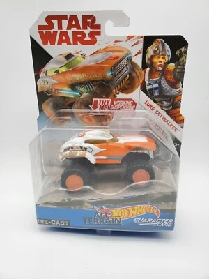 Hot Wheels Character Cars All Terrain Star Wars LUKE SKYWALKER 1:43 Die Cast Car - Image 1 of 4