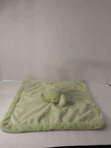 Tiddlewinks Green Elephant Lovey Security Blanket #L-8 - Picture 1 of 8