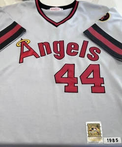 Camiseta Mitchell & Ness Reggie Jackson California Angels #44 1985 talla XXL - Imagen 1 de 9